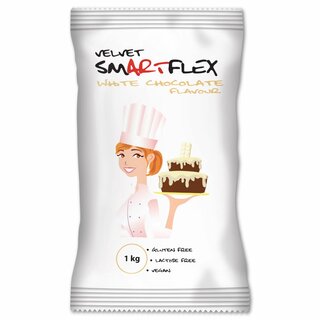 Smartflex Fondant Weier Samt Weie Schokolade 1kg