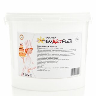 SmartFlex Fondant Weiss Velvet Vanille 7kg