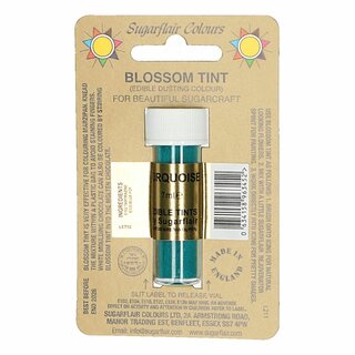 Sugarflair Dusting Colour Turquoise 7ml