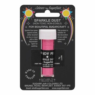 Sugarflair Sparkle Dust Pink 2g