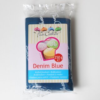 FunCakes Fondant -Denim Blue- -250g-