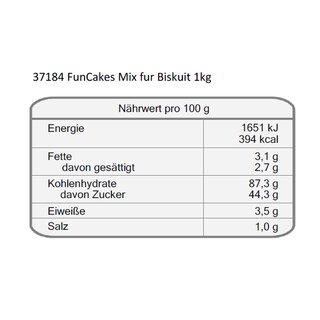 FunCakes Mix fr Biskuit Deluxe 1 kg