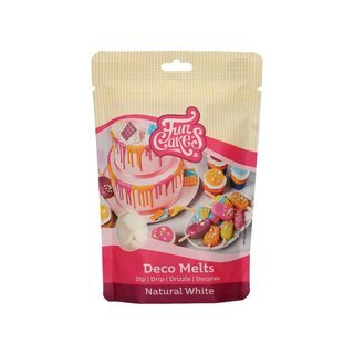 FunCakes Deco Melts -Natrliches Wei- Kein E171 -250g