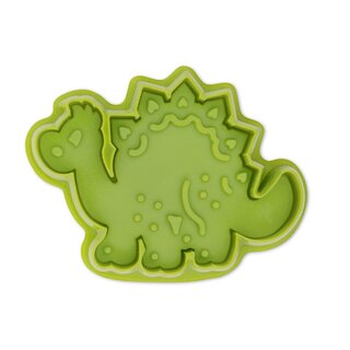 Stadter  Cookie cutter with stamp and ejector Dinosaur 6,5 cm