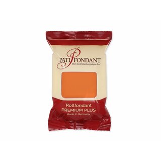 Pati-Versand Rollfondant PREMIUM PLUS orange 250g
