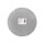 Cake-Masters Cakeboard rund 46cm silber einzeln in Folie
