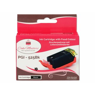 Cake-Masters Patrone schwarz breit PGI-525Bk