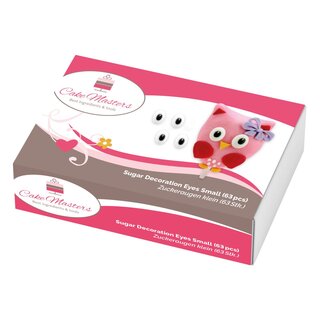 Cake-Masters Augen klein Zucker 63 Stck