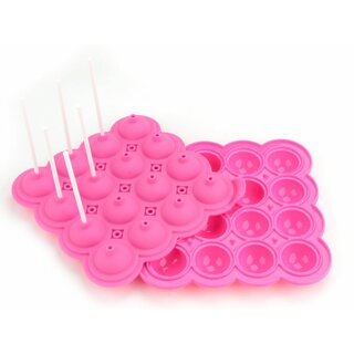 Cake-Masters Silikonform Cake Pops inkl. 20 Stiele