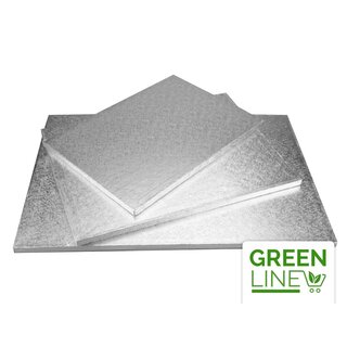 Cake-Masters Cakeboard rechteck 46x40cm silber einzeln in...