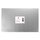 Cake-Masters Cakeboard rechteck 46x40cm silber einzeln in Folie