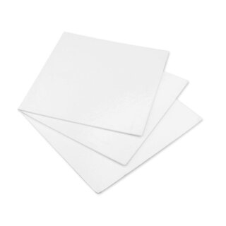 Cake-Masters Cakecard quadrat 35cm weiß 3 Stück
