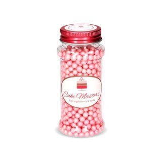 Cake-Masters Weiche Zuckerperlen rosa glimmer 60g