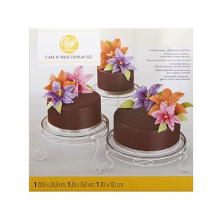 Wilton Tortenst�nder 3tlg.