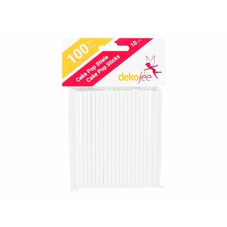 dekofee Cake Pop Sticks 10cm (Papier, 100 Stck)