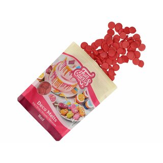 Kopie von FunCakes Deco Melts -Rot- 250g