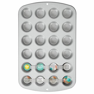 Wilton Recipe Right 24 Tassen Mini-Muffinform