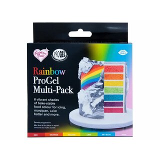 Rainbow Dust ProGel Multi Pack Rainbow 6x25 ml