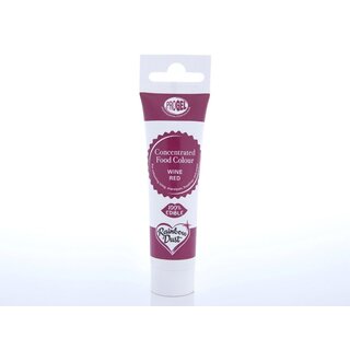 Rainbow Dust Lebensmittelfarbe ProGel Wine Red 25g
