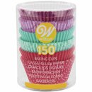 Wilton Baking Cups Pink/Turquoise/Purple 150 St.