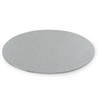Decora Cake Board Rund Silber Ø 320x3mm