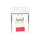 Cake-Masters Cake Topper Just married gold