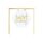 Cake-Masters Cake Topper Just married gold