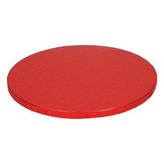 FunCakes Tortenplatte Rund  30,5cm -Rot-