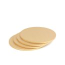 Decora GOLDENE RUNDE TORTENPLATTE CM 30X1,2 H