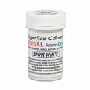 Sugarflair Universal Paste Farbe -Schneeweiß  E171 frei 22g