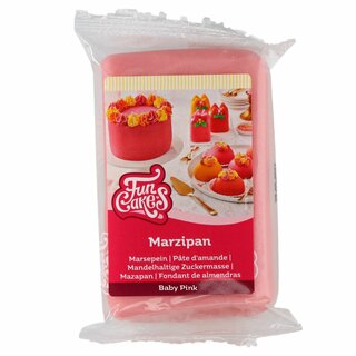 FunCakes Mandelhaltige Zuckermasse Baby Pink 250 g