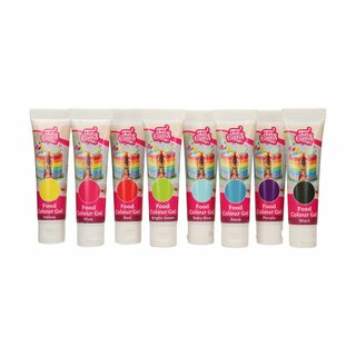 FunCakes Essbare Farbstoffe Gel Set/8