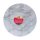FunCakes Masonite Cake Board Rund Ø30 cm - Marmor Grau