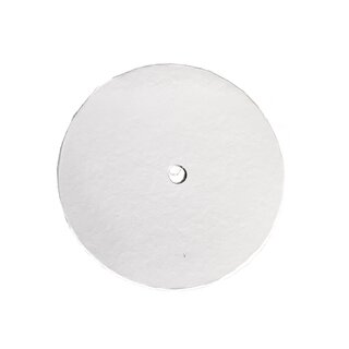 Cake Board Rund Wei  200x3mm mit Mittelloch