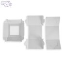 Tortenkarton Geschenkbox Rosa mit Sichtfenster- 30,5 x 30,5 x 30,5 cm