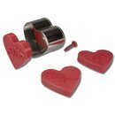 Stdter  Prge-Ausstecher mit Auswerfer Sweet Heart  6,5...