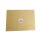 DECORA Rechteckige Tortenplatte Gold Cm 30X40X1,2 H