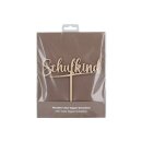 Cake-Masters Cake Topper Holz Schulkind