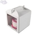 Tortenkarton mit Henkel Cake Box 30,5 x 30,5 x 35,5 cm