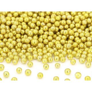 CM Basics Weiche Zuckerperlen gold 5mm 60g