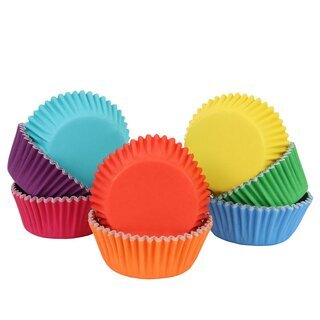 PME Backfrmchen Regenbogenfarbe pk/100