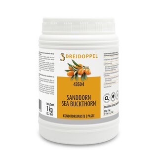 Dreidoppel Konditoreipaste Sanddorn 1 kg