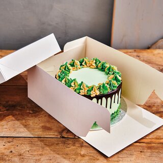 FunCakes Cake Box -Blanco 30x30x15cm
