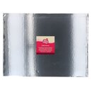 FunCakes Cake Drum Oblong 40x30cm Silver 20mm