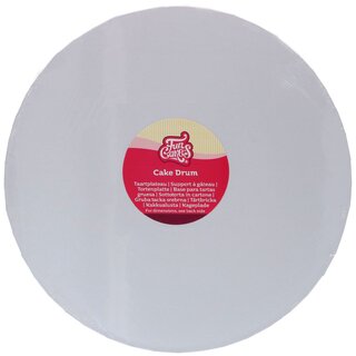 FunCakes Cake Drum Round �32,5cm White 20mm