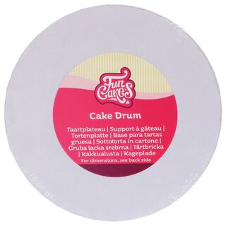 FunCakes Tortenplatte wei� Rund  �33cm