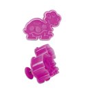 Stadter  Cookie cutter with stamp and ejector Turtle 6 cm
