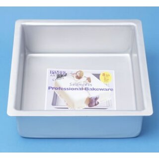 PME nahtlosen Aluminium-Backform quadratisch- extra Hoch...