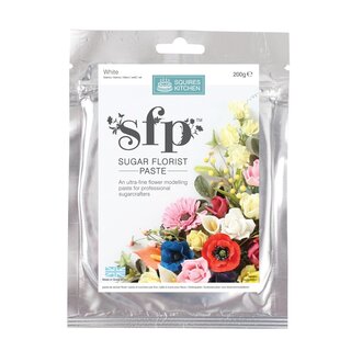 SK Sugar Florist Paste White -200g-