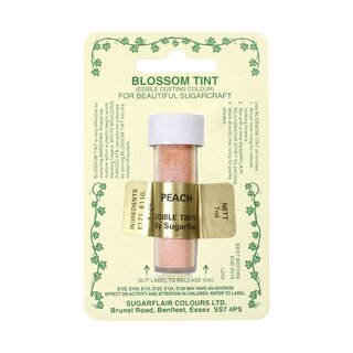 Sugarflair Blossom Tint - essbare Puderfarbe - Farbe: Pfirsich 2g